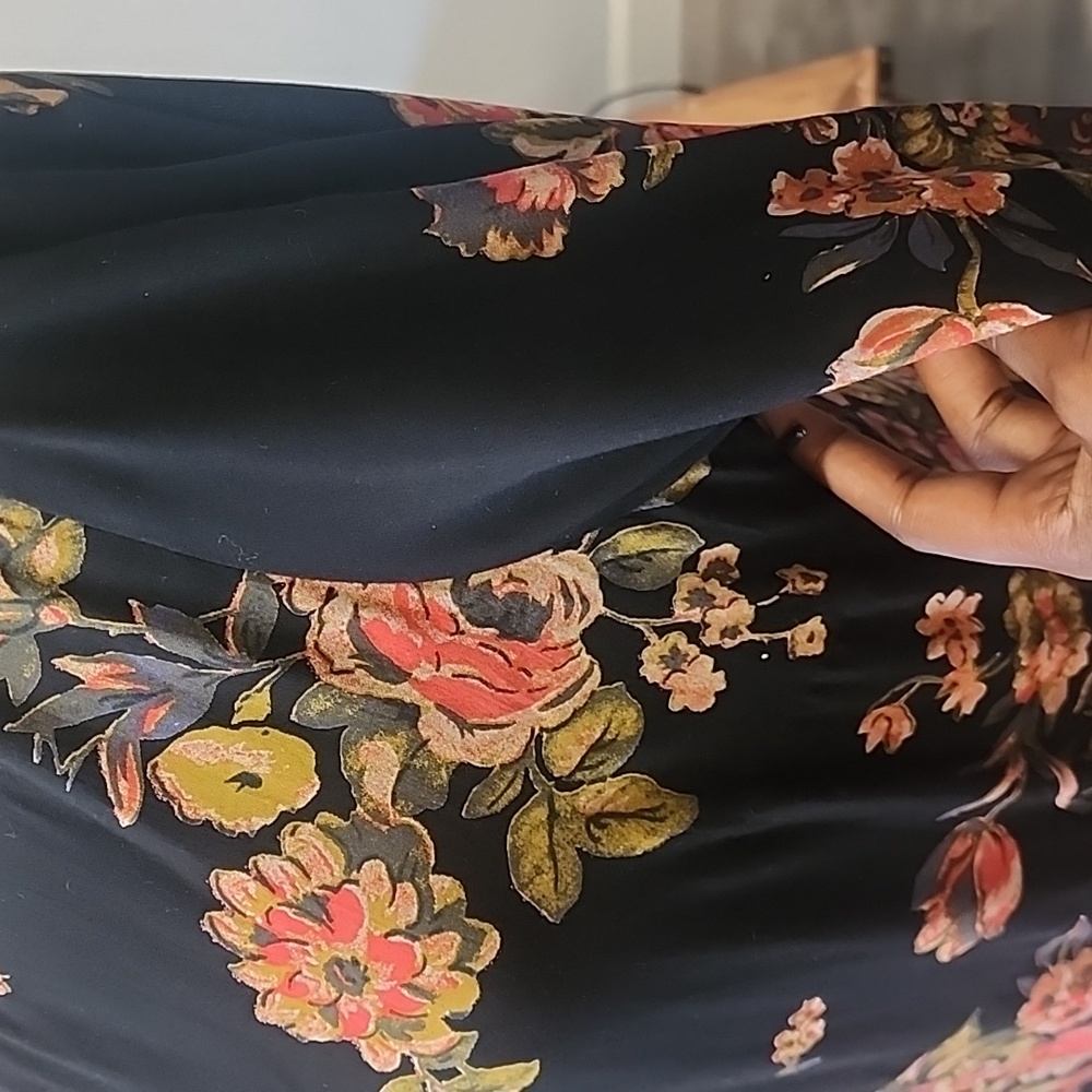 🔆Free People Black Floral Dress🔆 - Picture 4 of 5